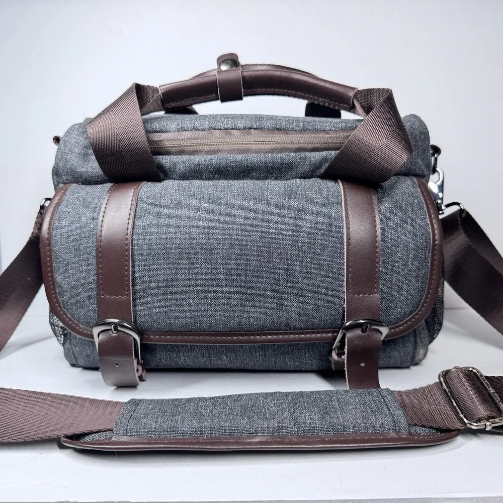 SmallRig Camera Bag Case Gray Padded DSLR Travel Adjustable Strap
